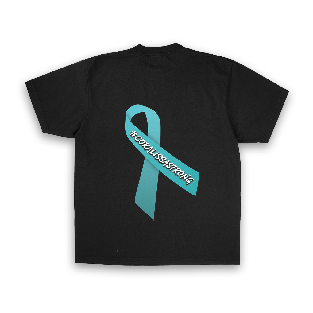 High Rollers - Teal Ribbon Tee - Klever Shirtz