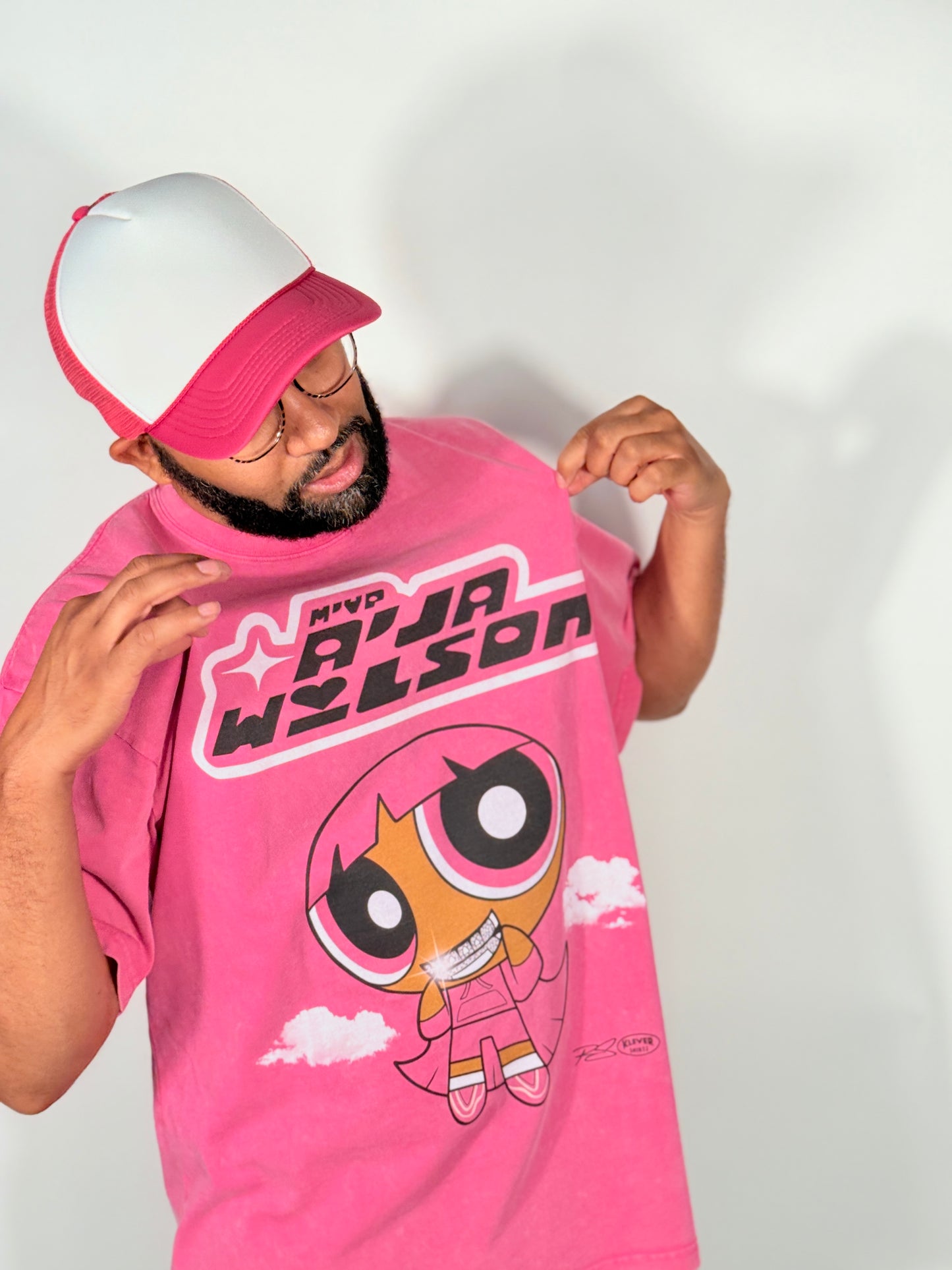 A'ja PowHerpuff Pink - Boxy Tee - Klever Shirtz