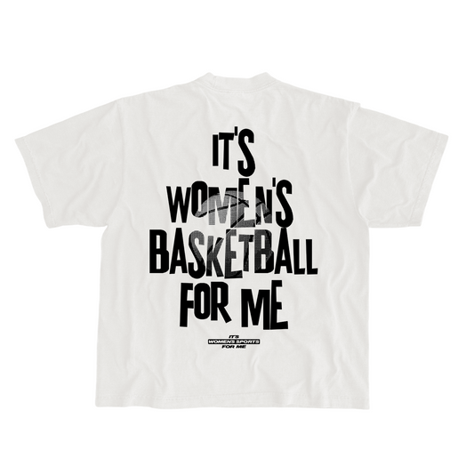 It's Women's Basketball For Me - Boxy Tee - Klever Shirtz