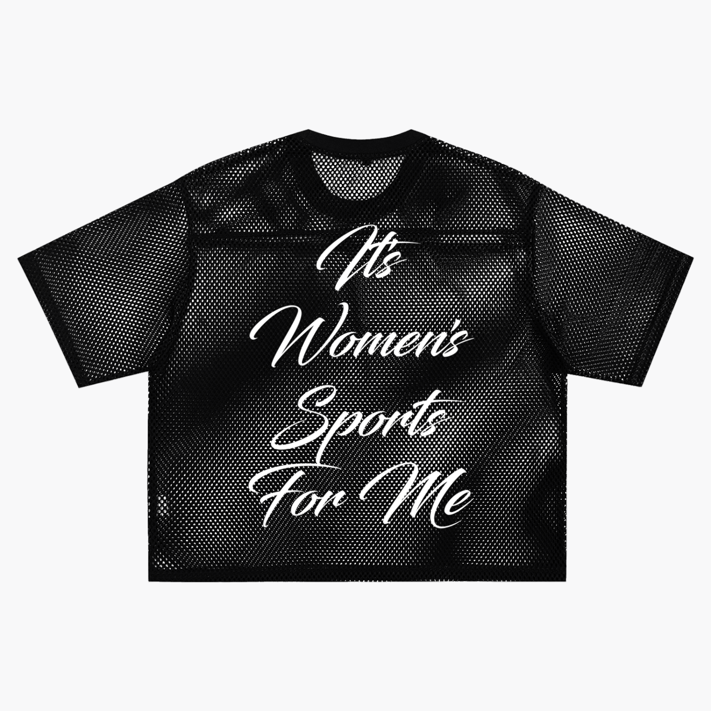 Stars Shine Bright In Women's Sports - Boxy Mesh Tee - Klever Shirtz