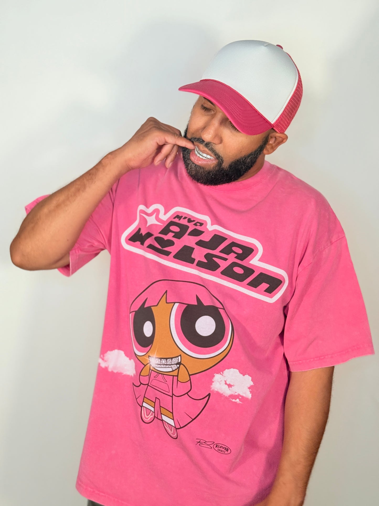A'ja PowHerpuff Pink - Boxy Tee - Klever Shirtz