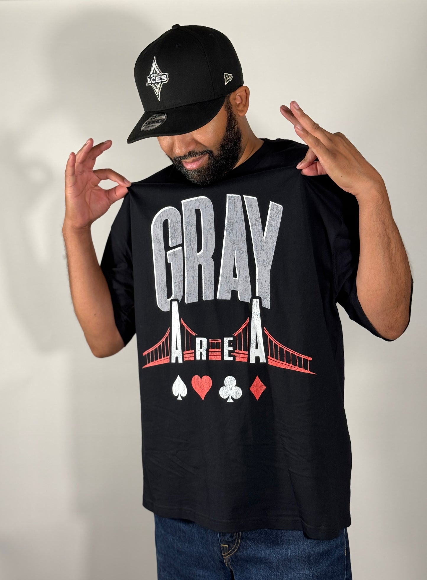 Gray Area - Boxy Tee - Klever Shirtz