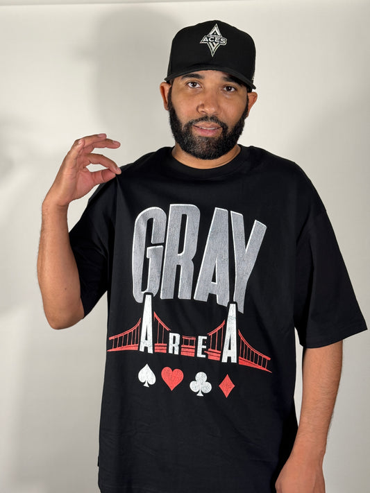 Gray Area - Boxy Tee - Klever Shirtz