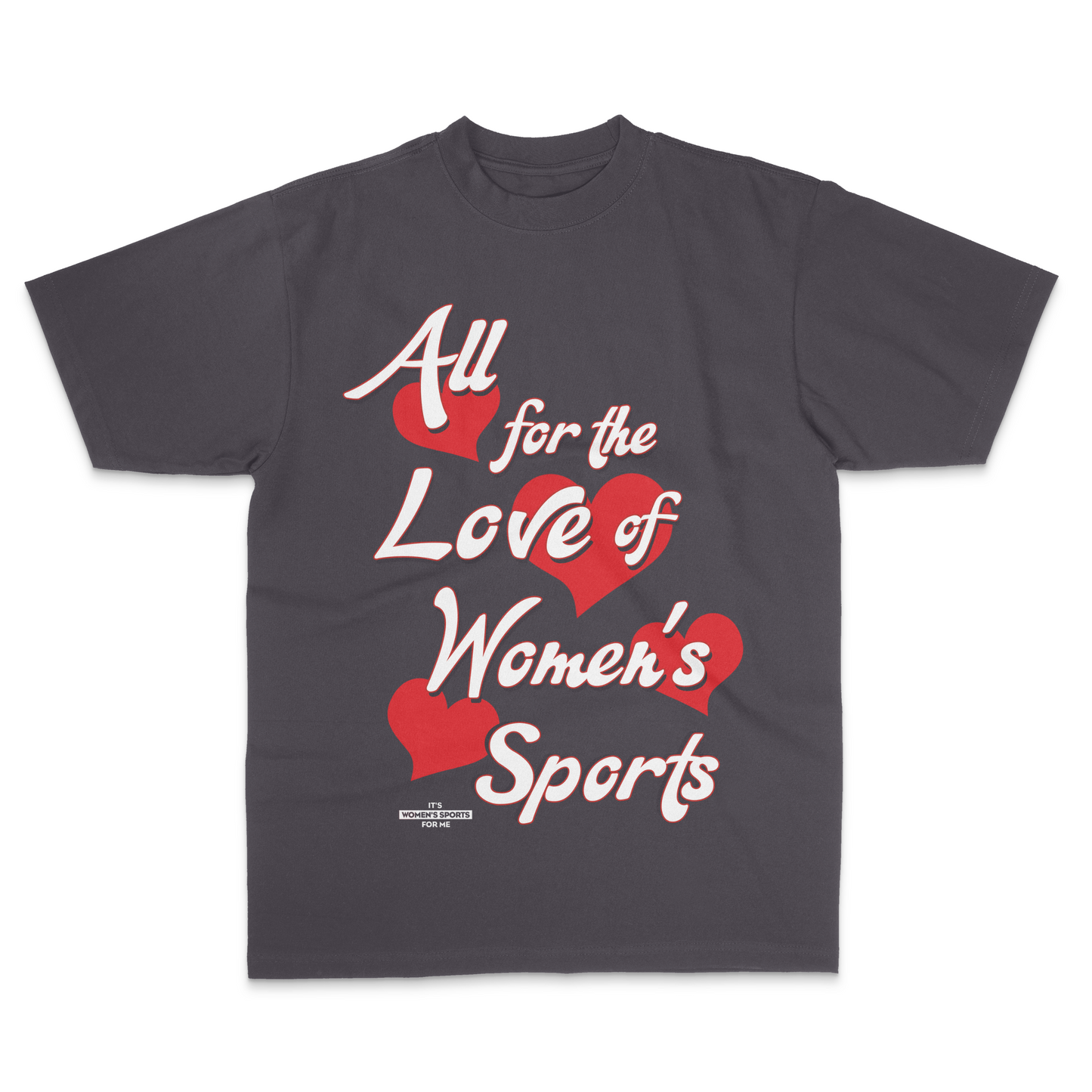All For The Love Of Women's Sports - Boxy Tee - Klever Shirtz