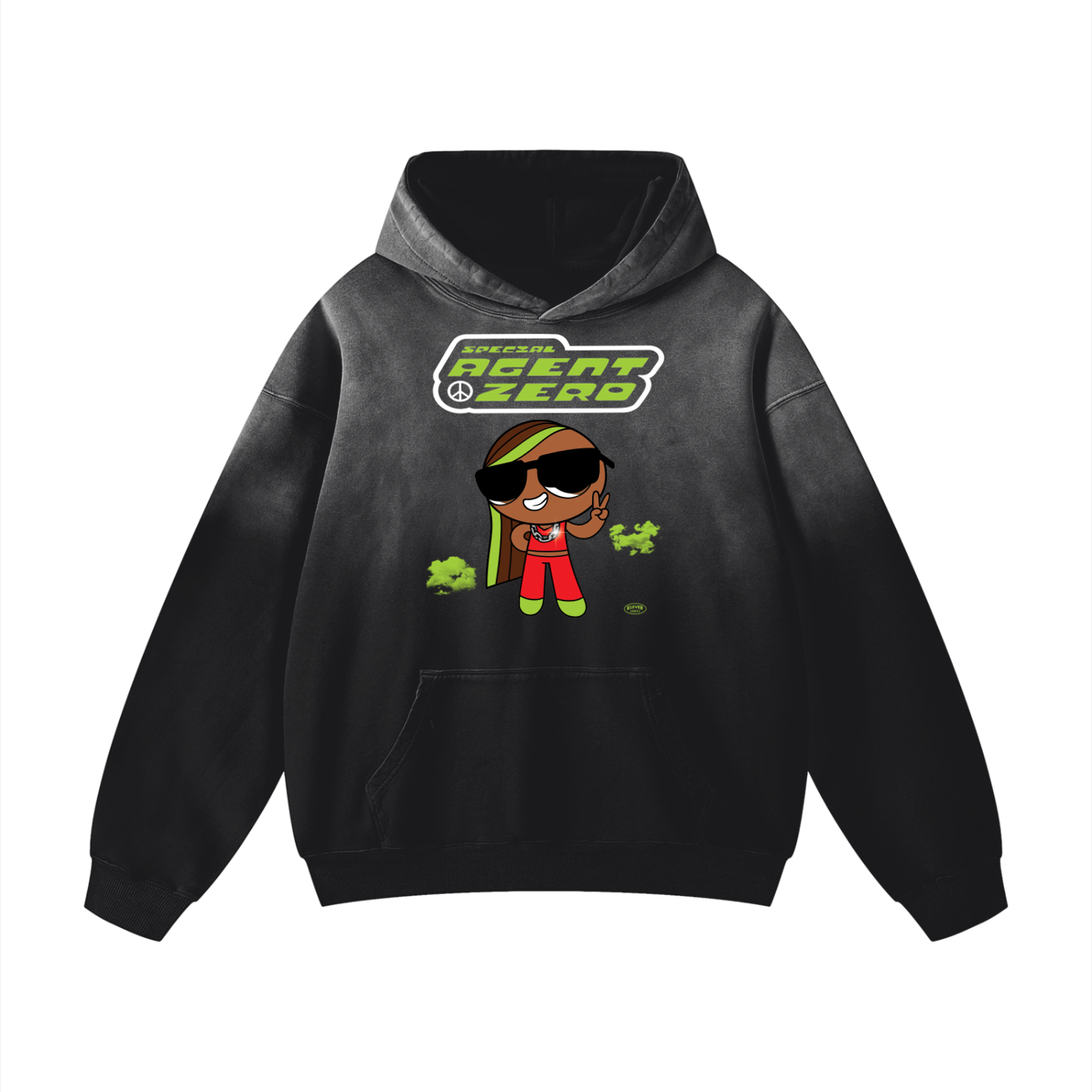 Agent Zero - Heavyweight Oversized Hoodie - Klever Shirtz