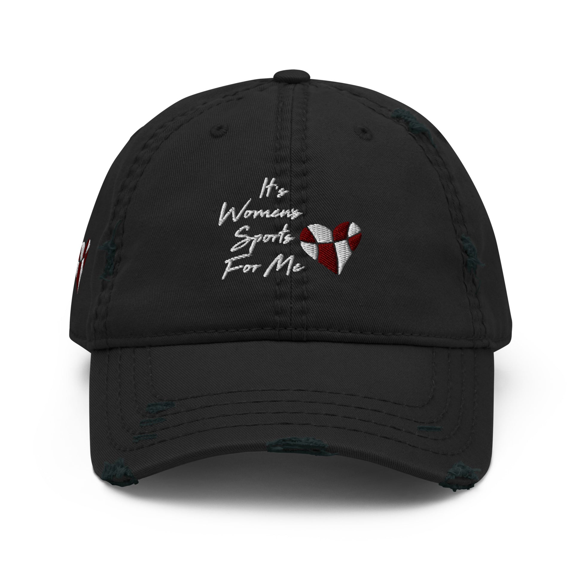IWSFM WBB Distressed Dad Hat - Maroon - Klever Shirtz
