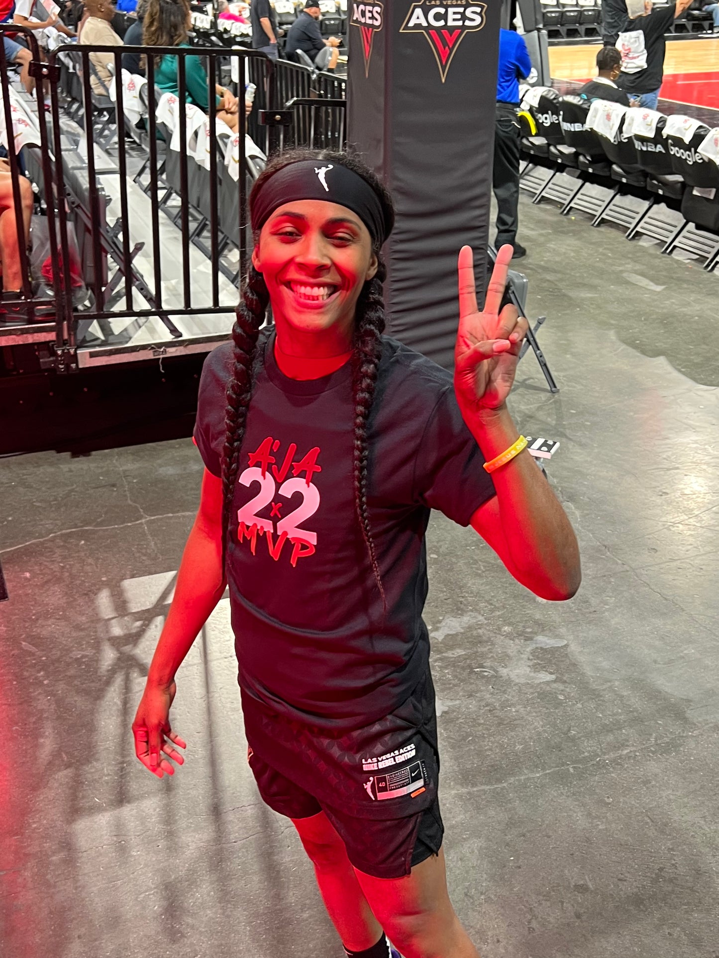 a'ja wilson mvp shirt - sydney colson aja wilson mvp shirt - las vegas aces