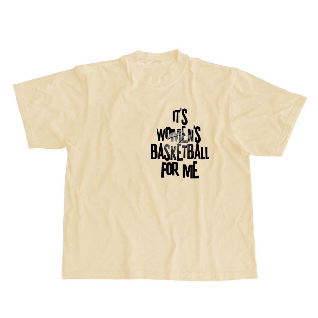 It's Women's Basketball For Me - Boxy Tee - Klever Shirtz