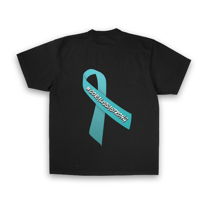 High Rollers - Teal Ribbon Tee - Klever Shirtz