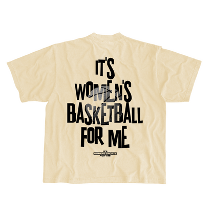 It's Women's Basketball For Me - Boxy Tee - Klever Shirtz