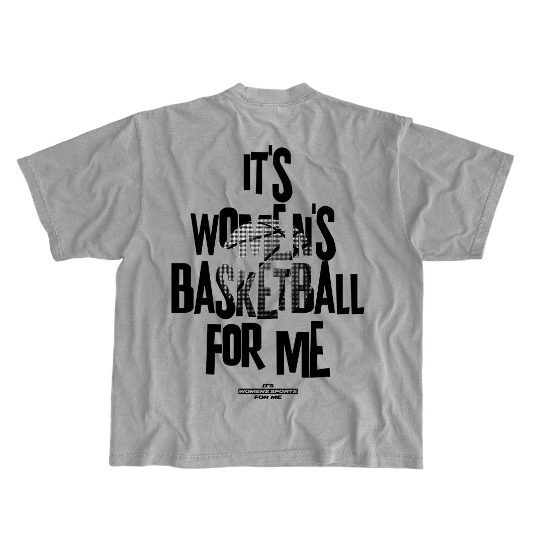 It's Women's Basketball For Me - Boxy Tee - Klever Shirtz