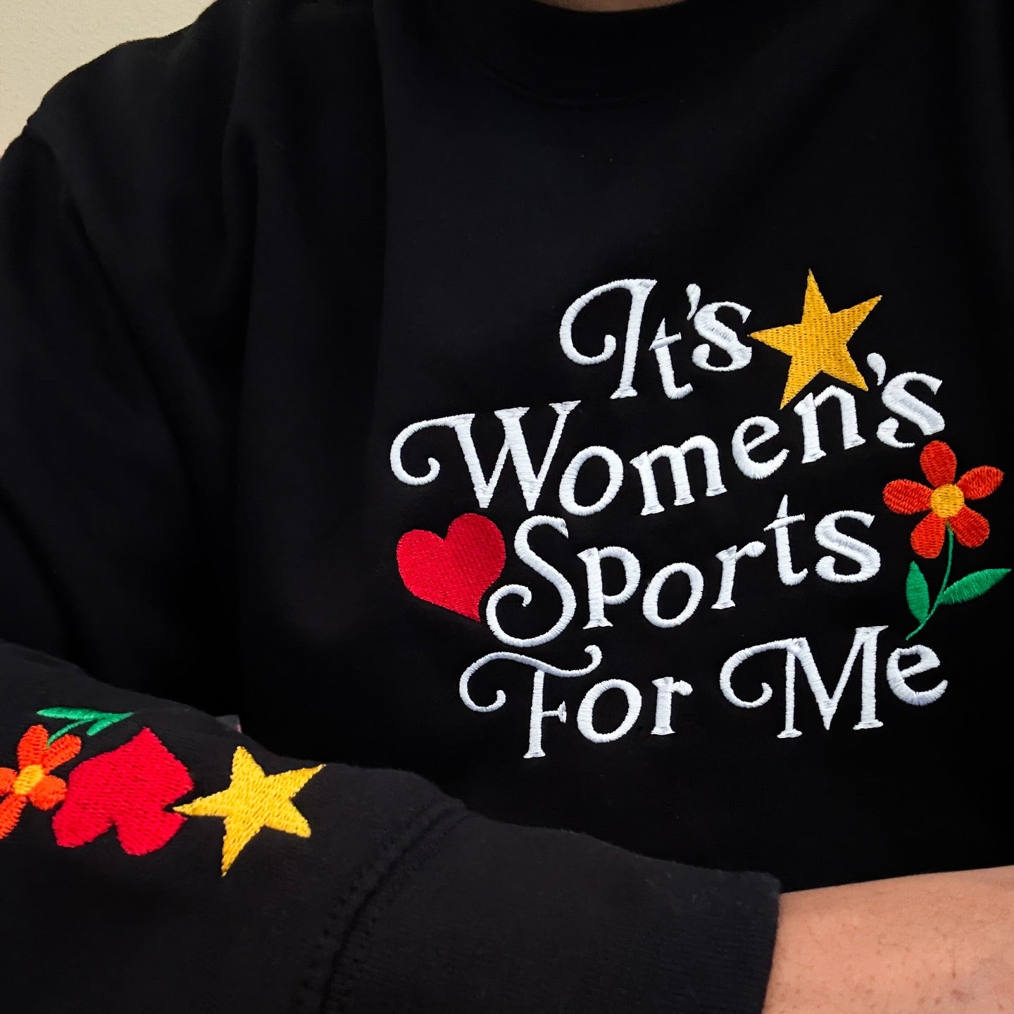 IWSFM Star Heart Flower Crew - Klever Shirtz