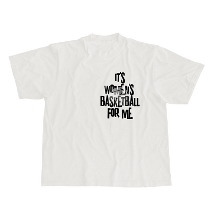It's Women's Basketball For Me - Boxy Tee - Klever Shirtz