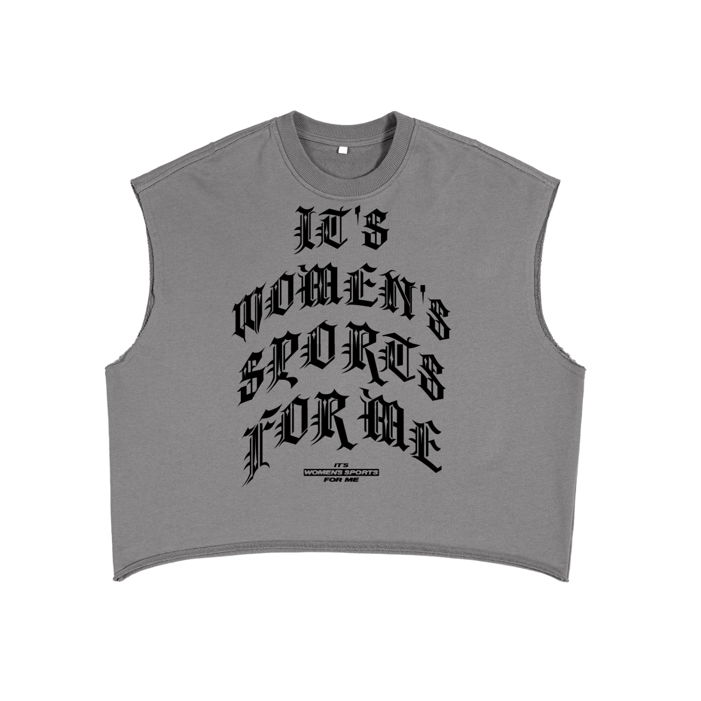 IWSFM Script - Sleeveless Boxy Tank Top