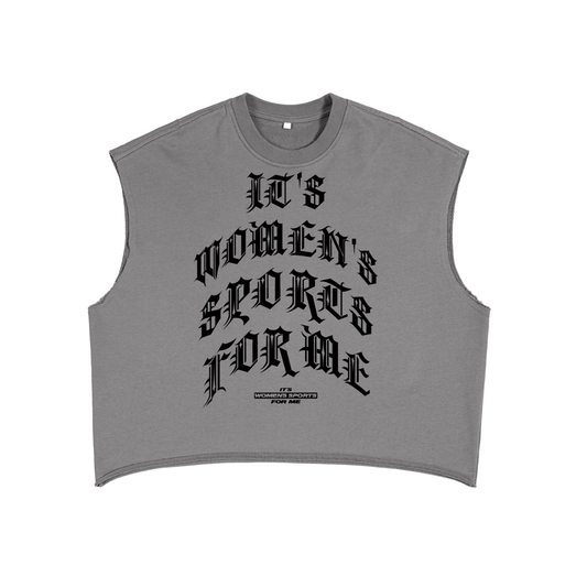 IWSFM Script - Sleeveless Boxy Tank Top - Klever Shirtz