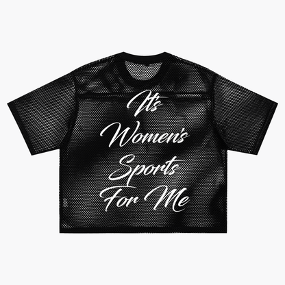 Stars Shine Bright In Women's Sports - Boxy Mesh Tee