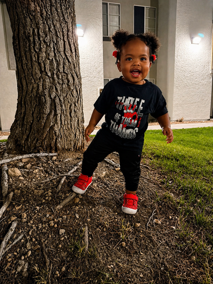Three Of Them Thangs - Toddler Tee - Klever Shirtz