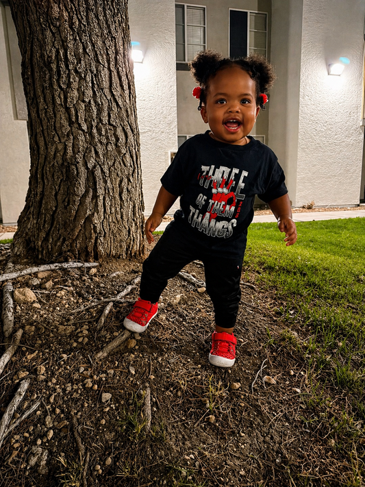 Three Of Them Thangs - Toddler Tee
