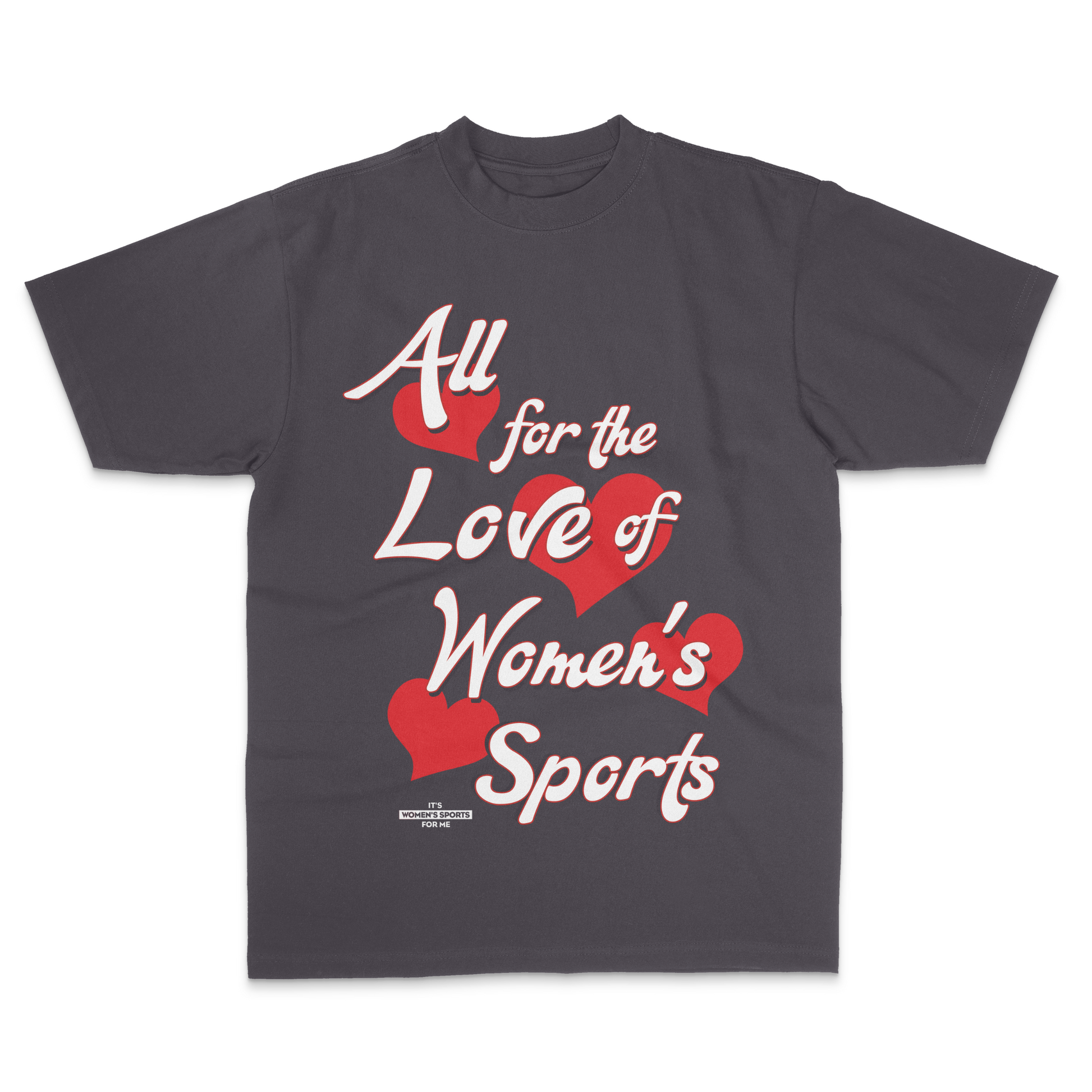 All For The Love Of Women's Sports - Boxy Tee - Klever Shirtz