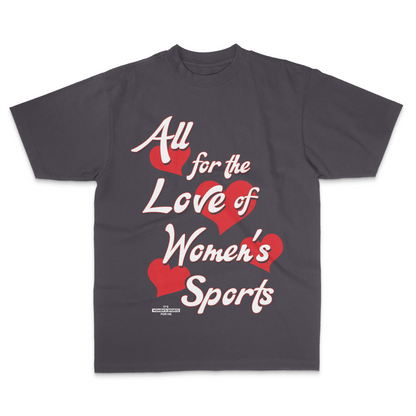 All For The Love Of Women's Sports - Boxy Tee - Klever Shirtz