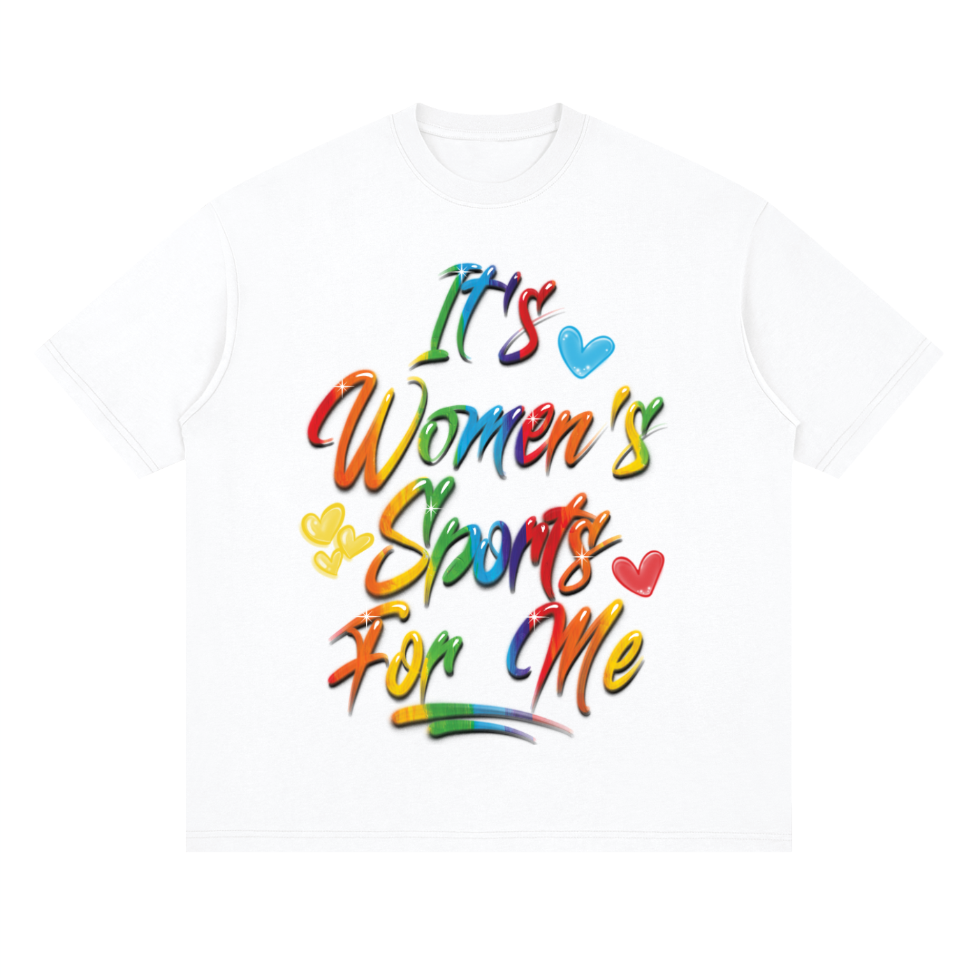 IWSFM Pride Airbrush - Boxy Tee