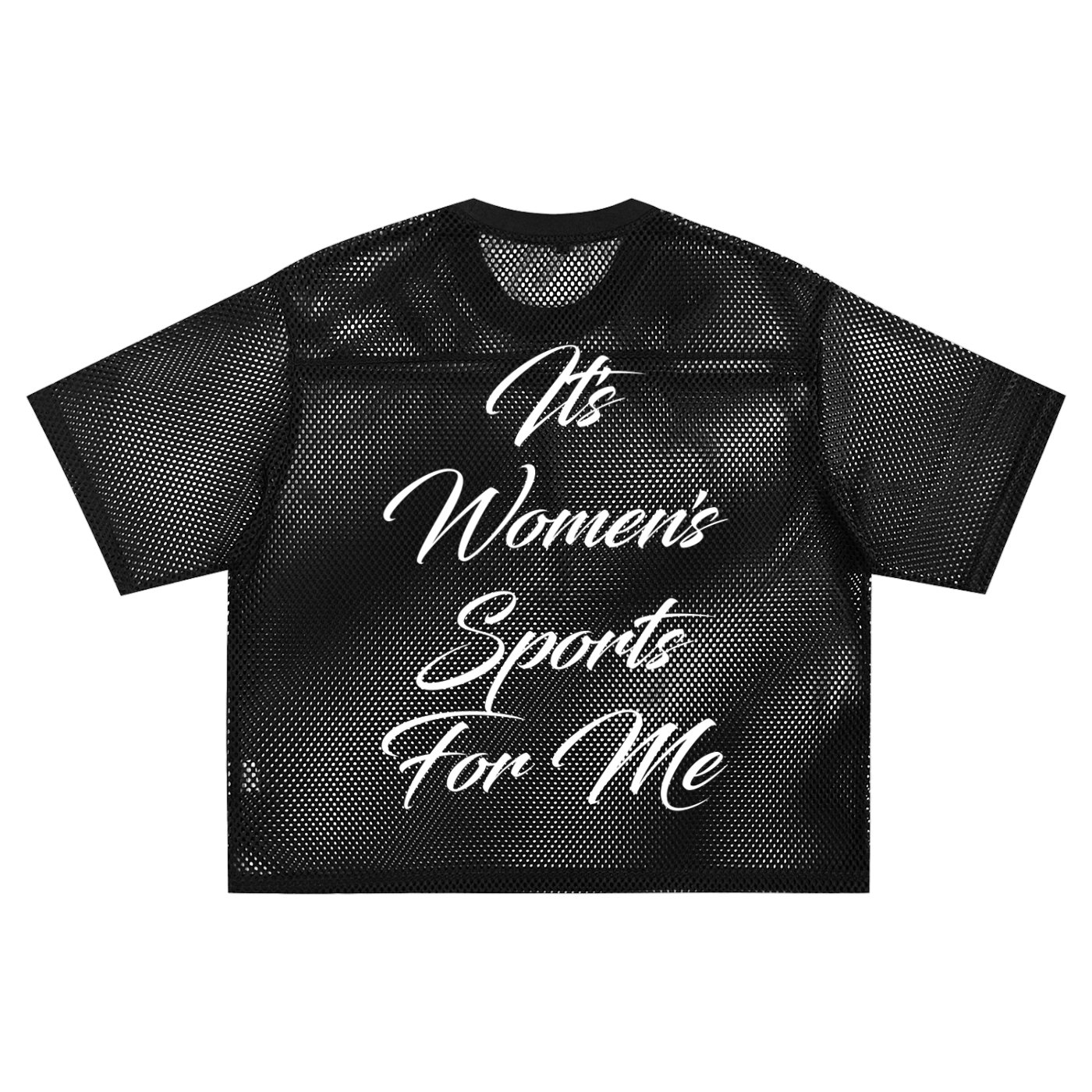 Give Women's Sports Their Flowers Boxy Mesh Tee