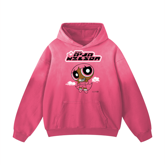 A'ja PowHerpuff Pink - Heavyweight Oversized Hoodie
