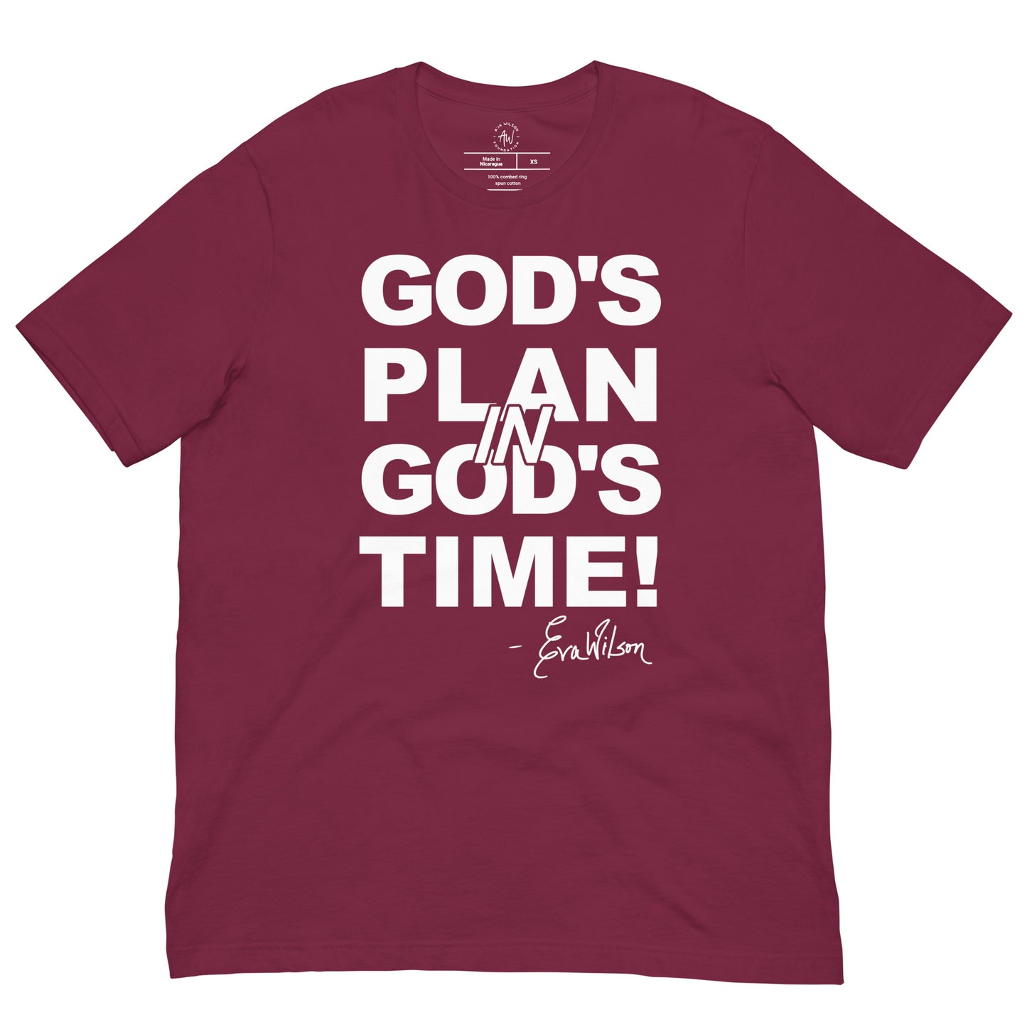 God's Plan in God's Time - Klever Shirtz
