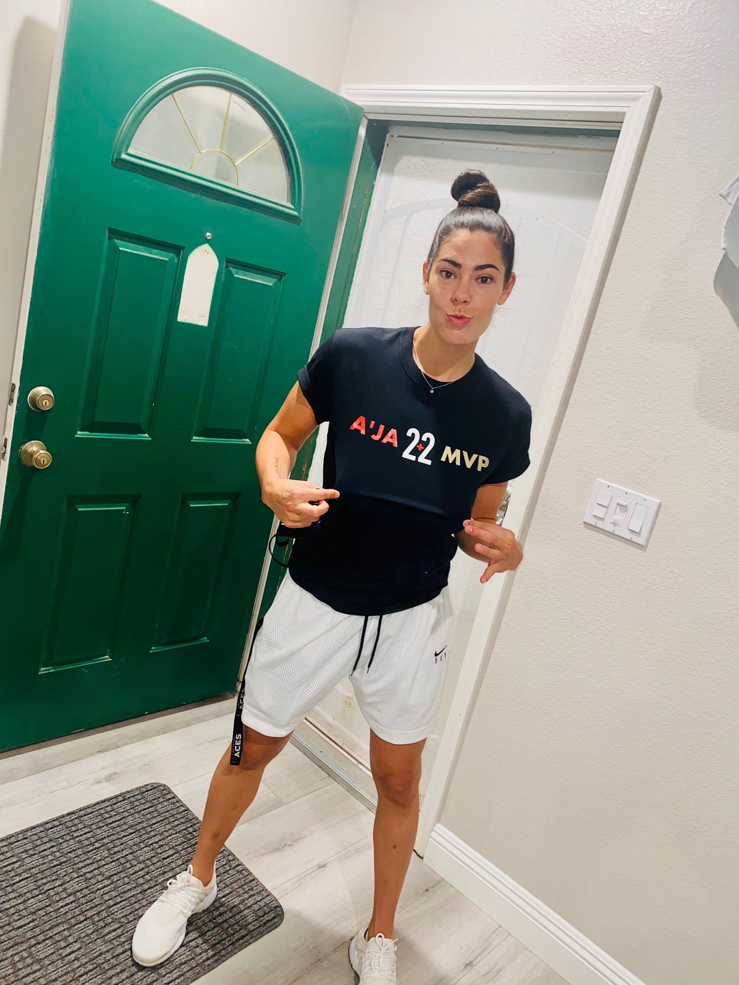 A’JA wilson FOR for MVP - Kelsey plum shirt - Klever Shirtz